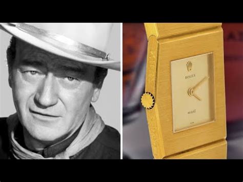 rolex john wayne|john wayne rolex watch.